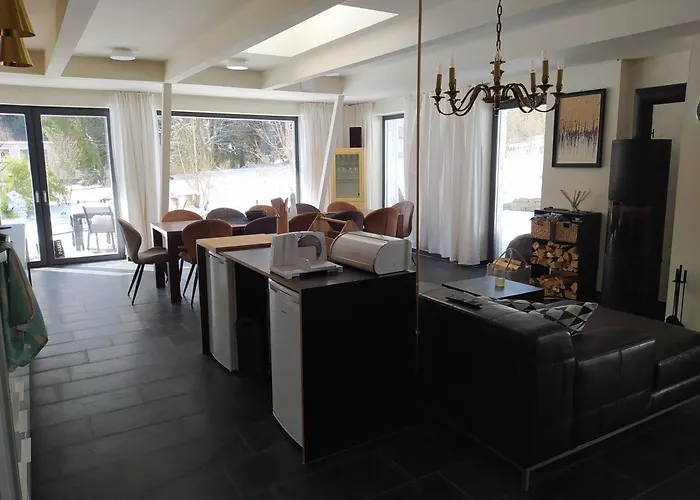 Ferienhaeuser Ratsmuehle, Haus Am Teich Tatil Evi Ilmenau