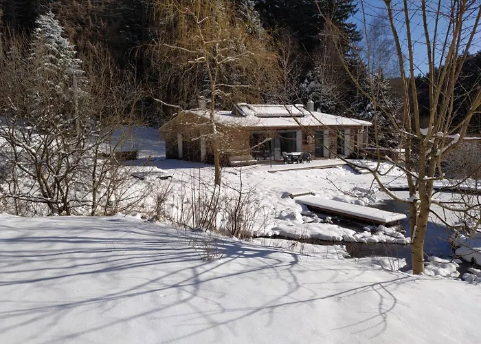 Ferienhaeuser Ratsmuehle, Haus Am Teich * Ilmenau